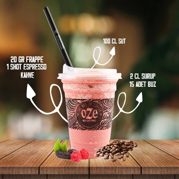 Kırmızı Orman Meyv. Frappe