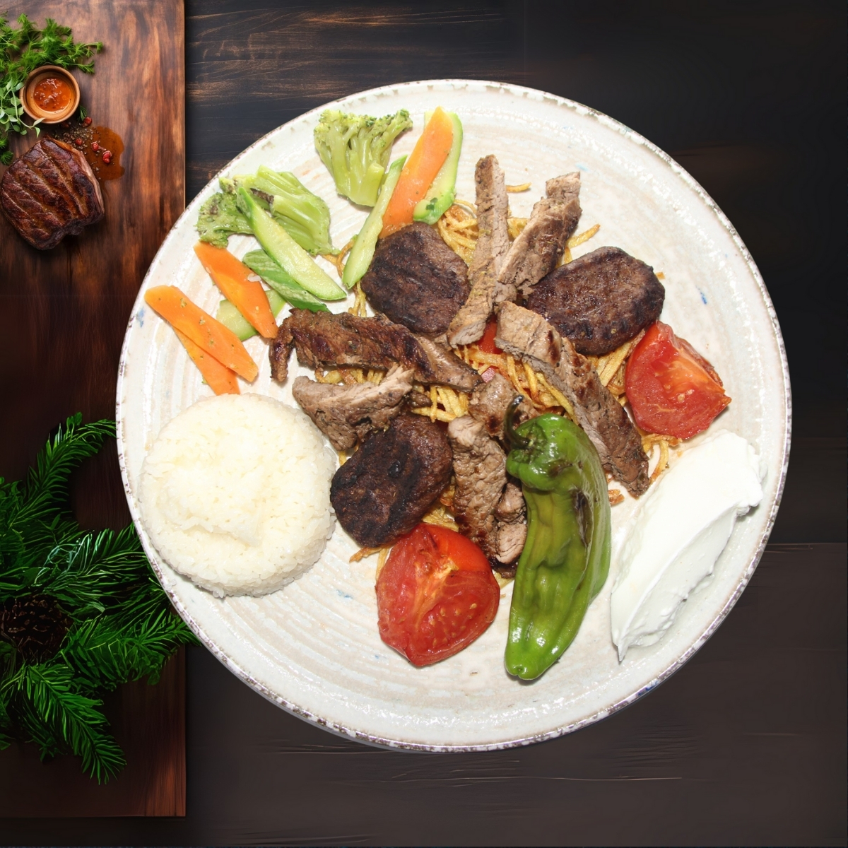 Mokka Çeltik Kebabı