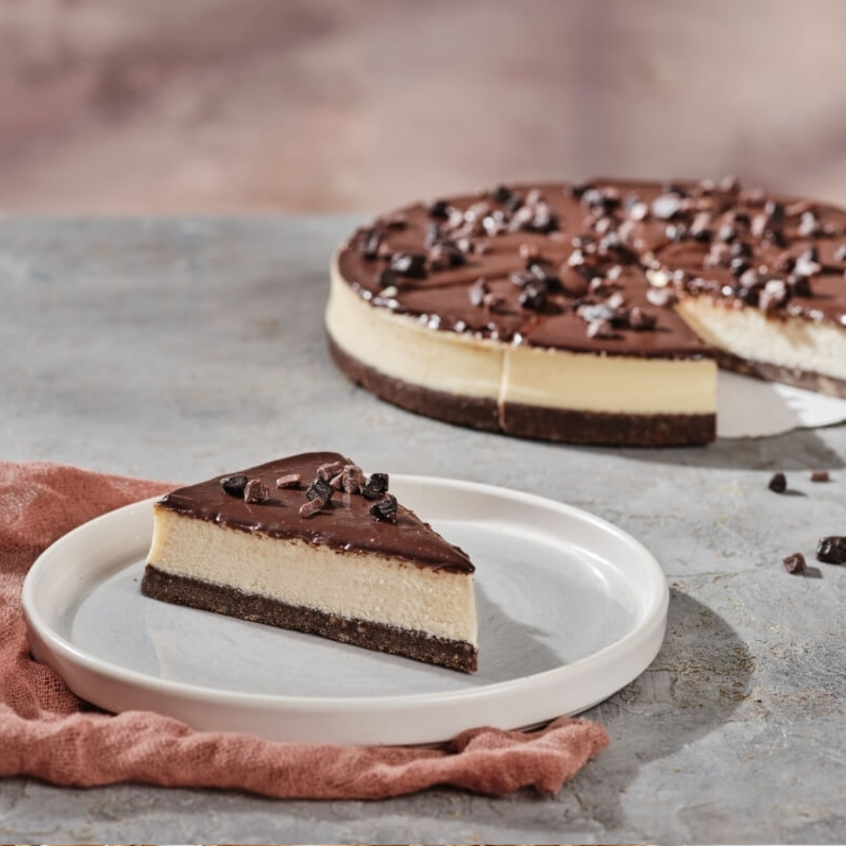 Çikolatalı Cheesecake