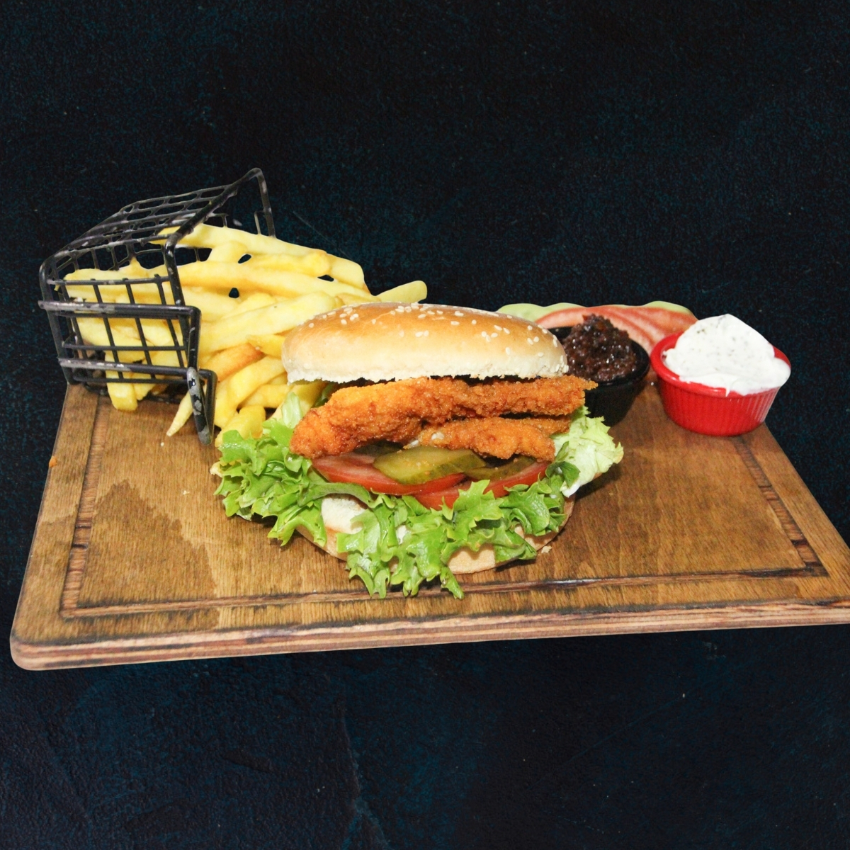 Tavuklu Mokka Burger