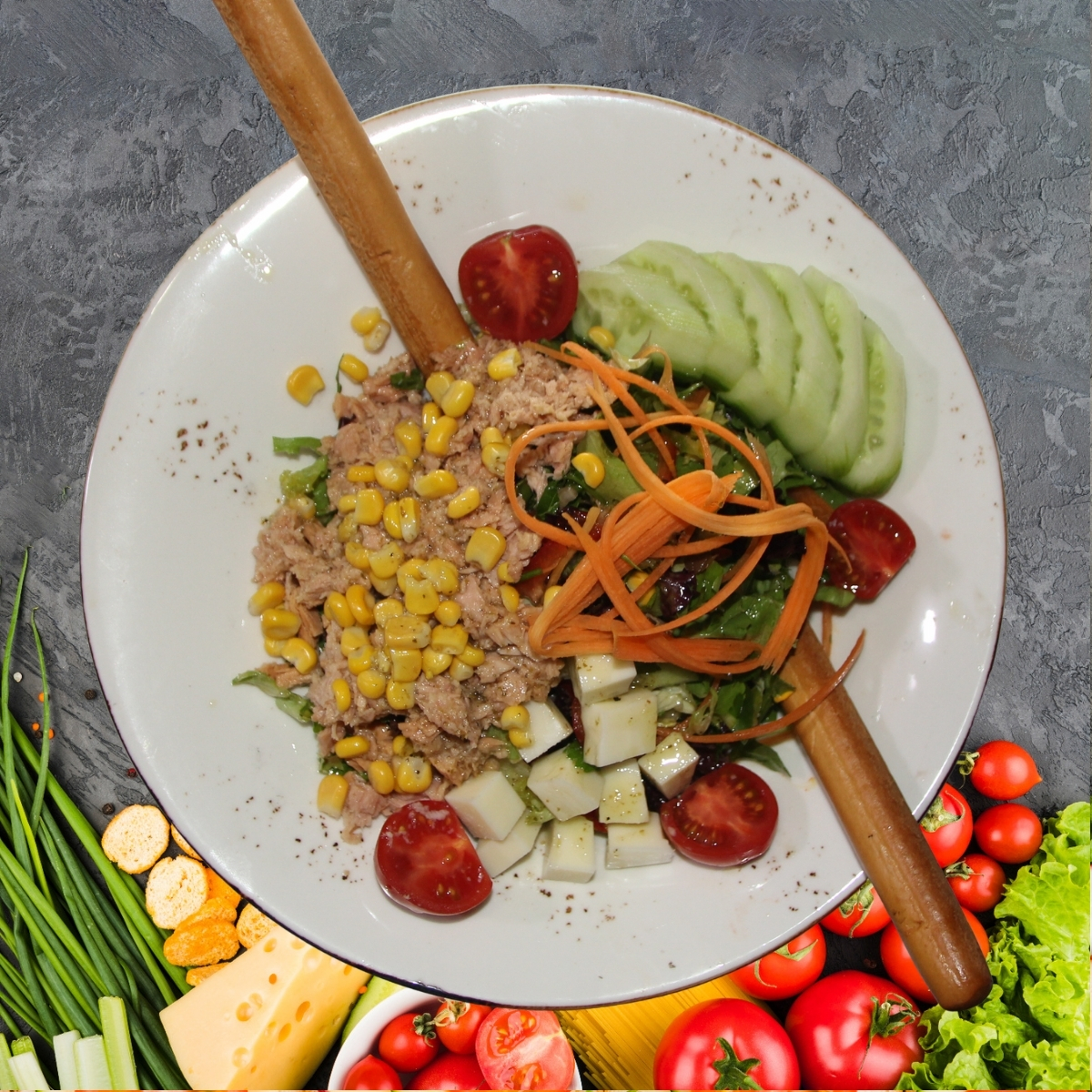 Tonbalıklı Mokka Salata