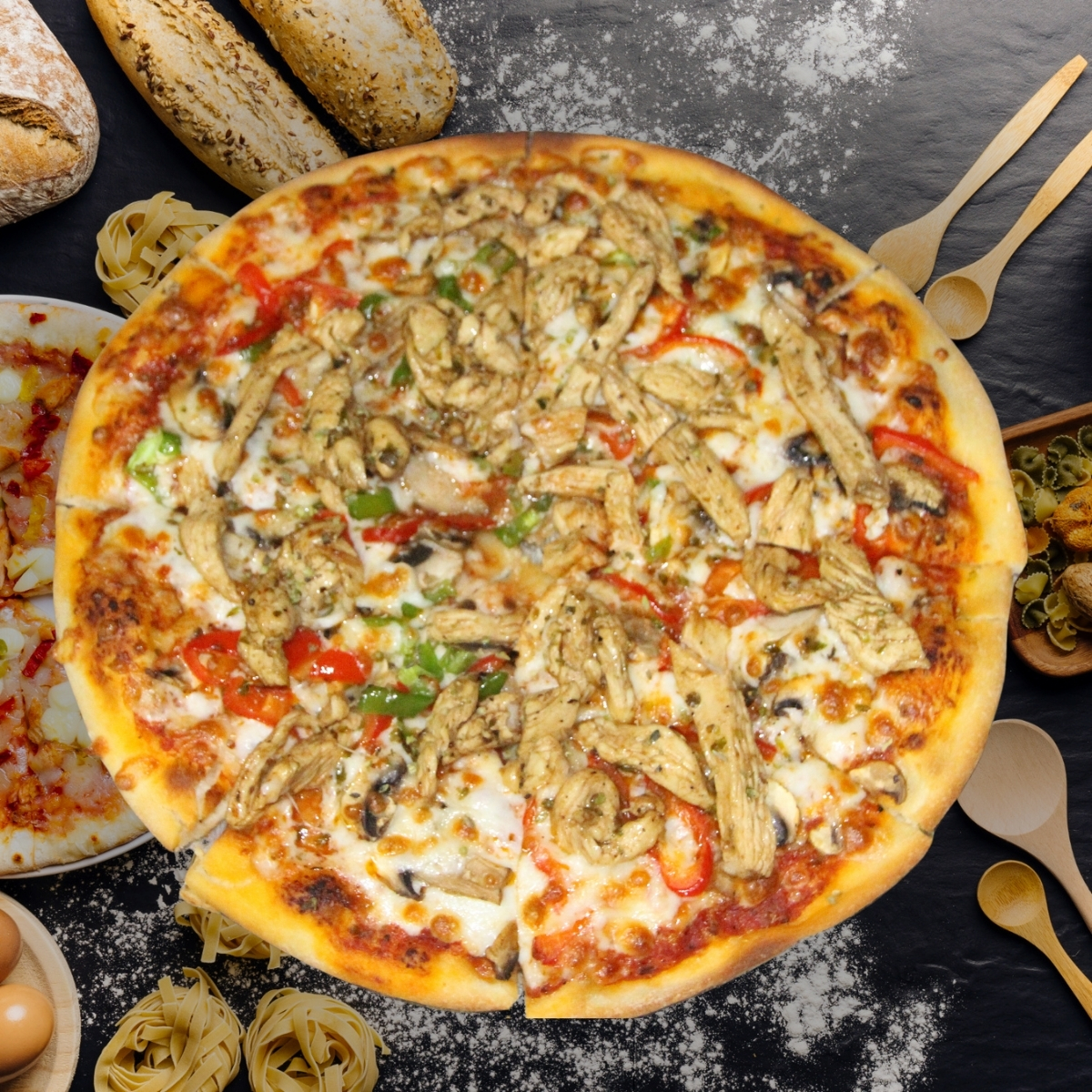 BBQ Soslu Pizza Küçük Boy