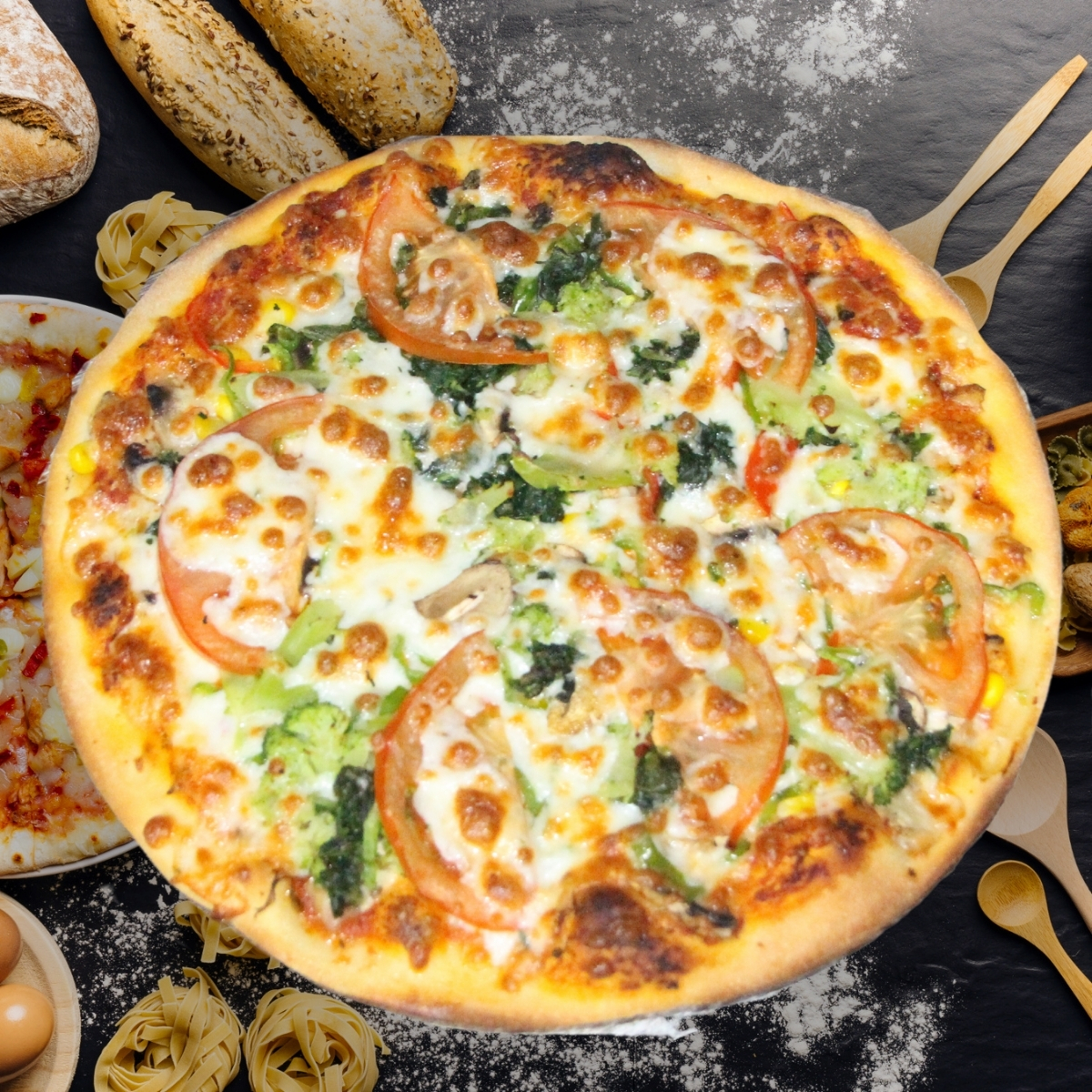 Vejeteryan Pizza Küçük Boy