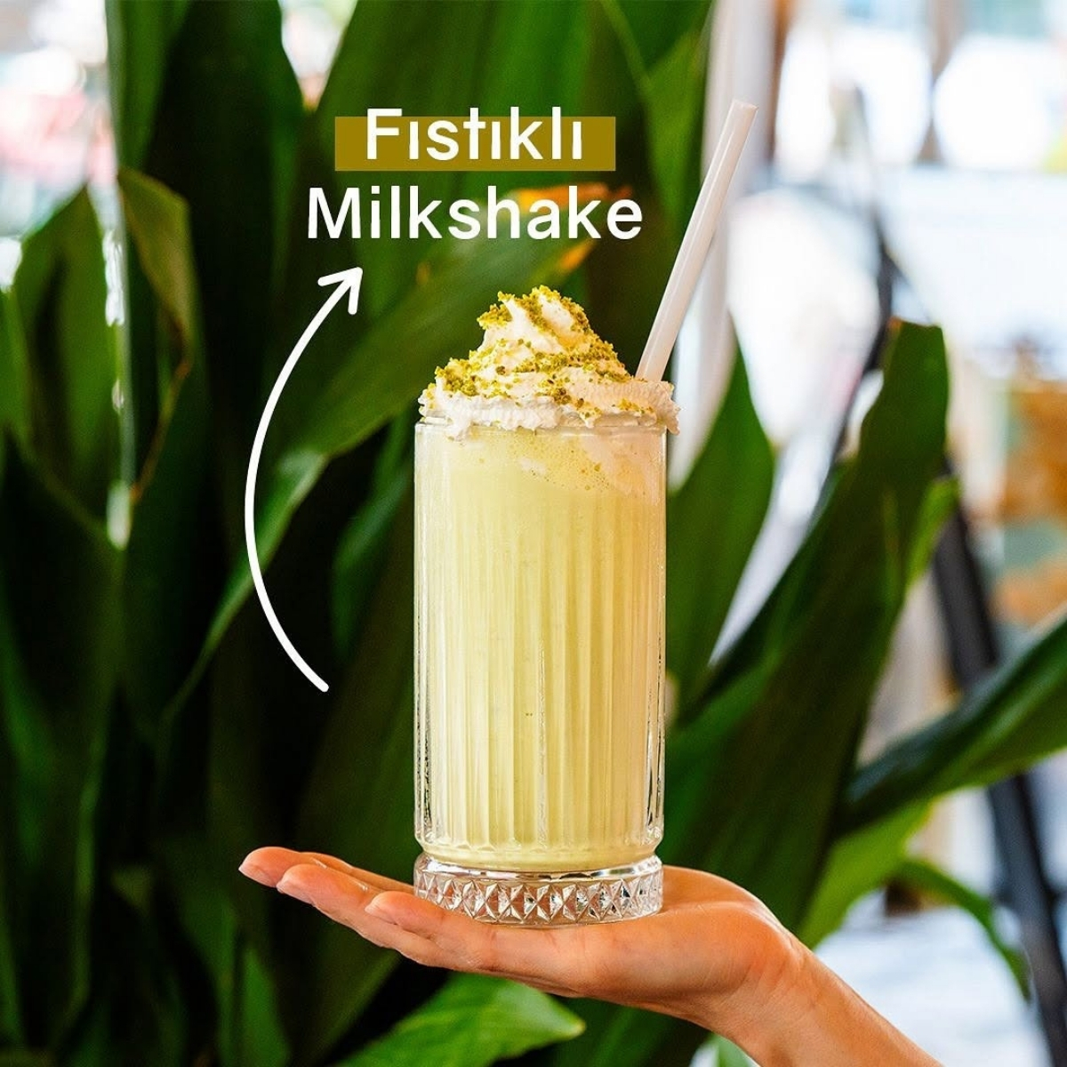 Fıstıklı Milkshake