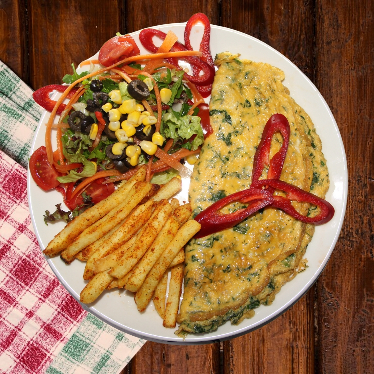 Otlu Omlet